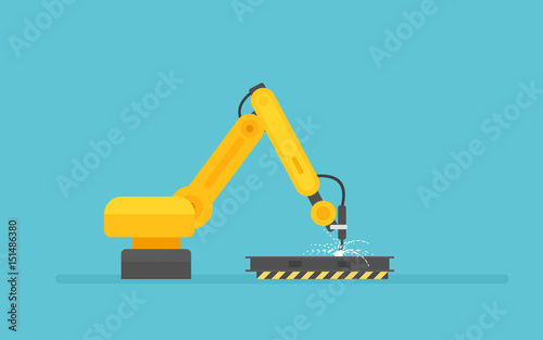 robotic arm welding