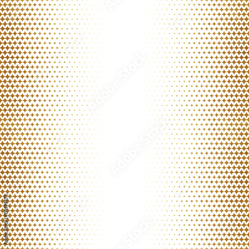 Golden halftone pattern