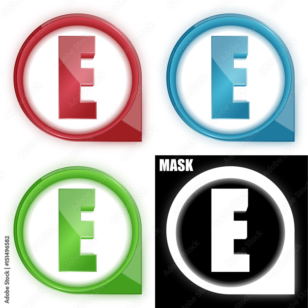 Fototapeta premium ikona w okręgu ze strzałką i blaskiem zestaw