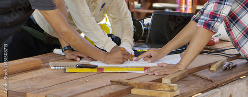 Wallpaper Mural Asian carpentry engineer Torontodigital.ca