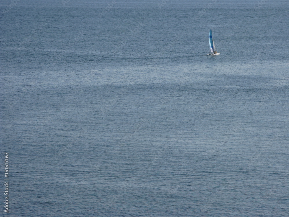 Obraz premium voilier au loin