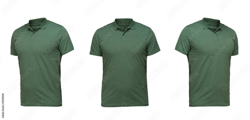 Fotografie Green polo shirt