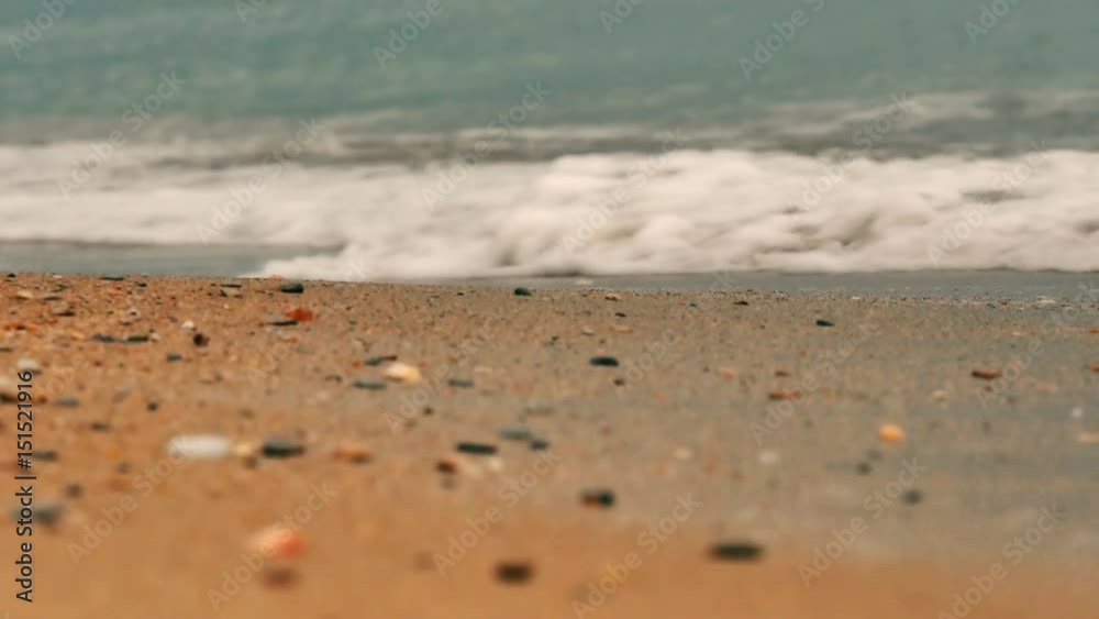 sea wave on beach 4k sea wave on beach 4k