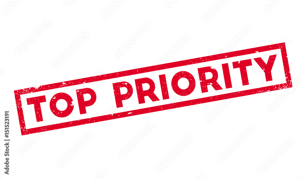Top Priority rubber stamp. Grunge design with dust scratches. Effects can be easily removed for a clean, crisp look. Color is easily changed. Top Priority rubber stamp. Grunge design with dust scratches. Effects can be easily removed for a clean, crisp look. Color is easily changed.