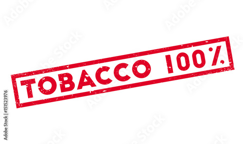 Tobacco 100% rubber stamp. Grunge design with dust scratches. Effects can be easily removed for a clean, crisp look. Color is easily changed.