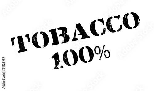 Tobacco 100% rubber stamp. Grunge design with dust scratches. Effects can be easily removed for a clean, crisp look. Color is easily changed.
