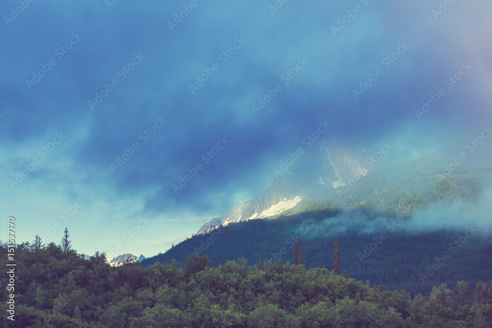 Fototapeta premium Mountains in Canada