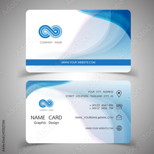 business card design set.Vector illustrations.