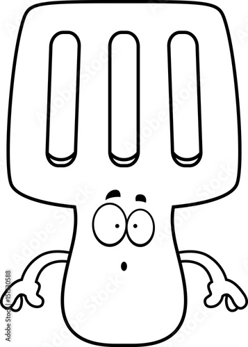 Surprised Cartoon Spatula