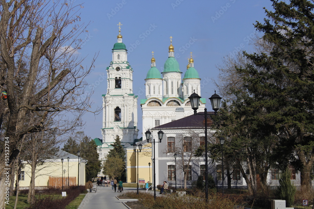 Uspensky Cathedral of Astrakhan, the Kremlin