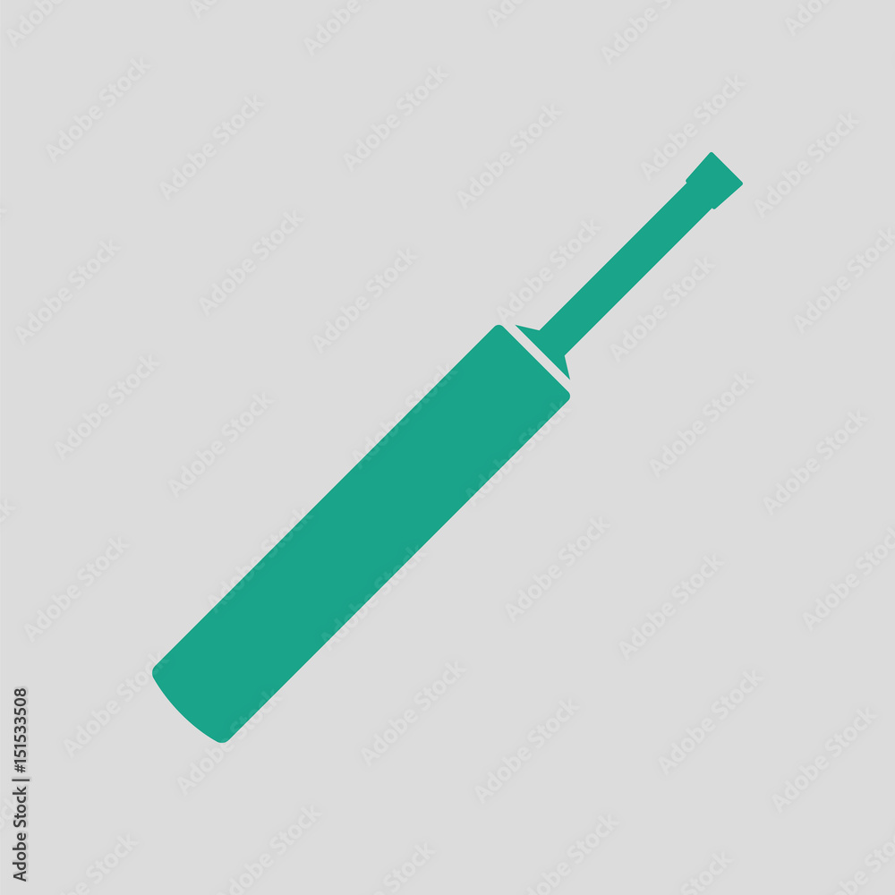 Cricket bat icon Cricket bat icon