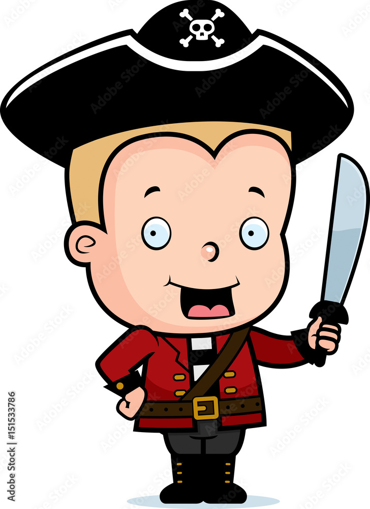 Obraz premium Pirate Child