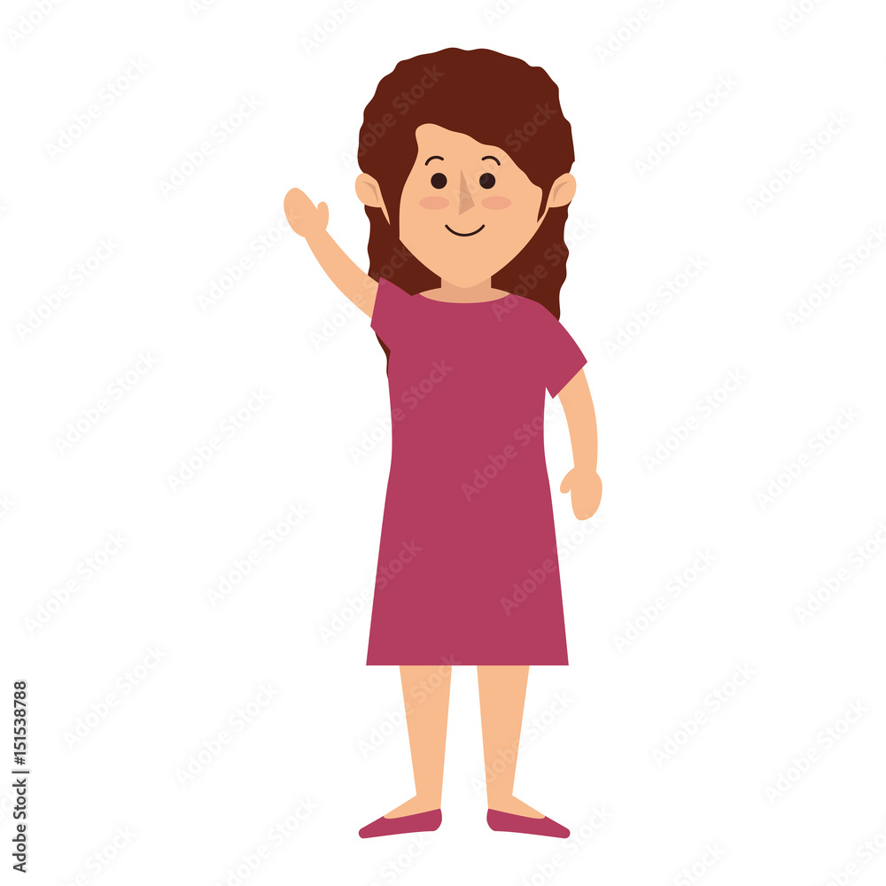 beautifull mother avatar character vector illustration design beautifull mother avatar character vector illustration design