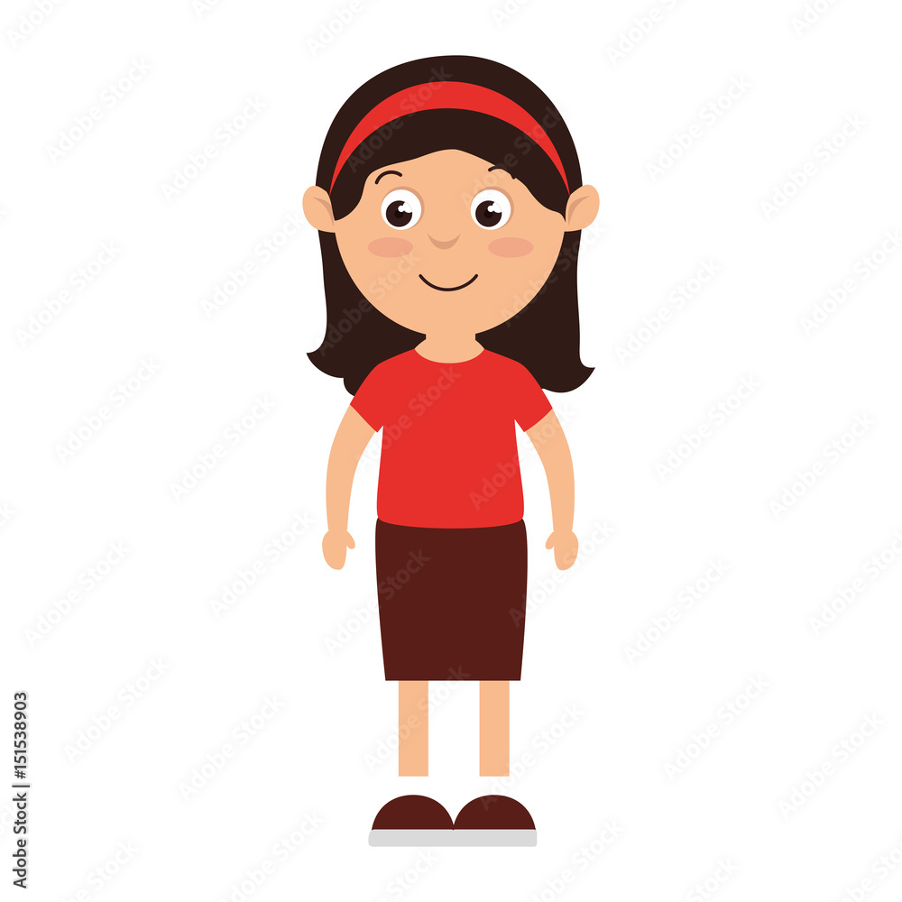 beautifull mother avatar character vector illustration design beautifull mother avatar character vector illustration design