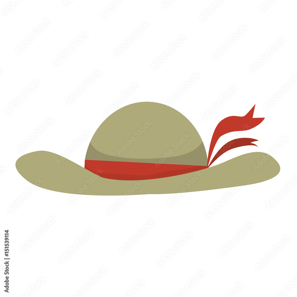 elegant female hat isolated icon vector illustration design elegant female hat isolated icon vector illustration design