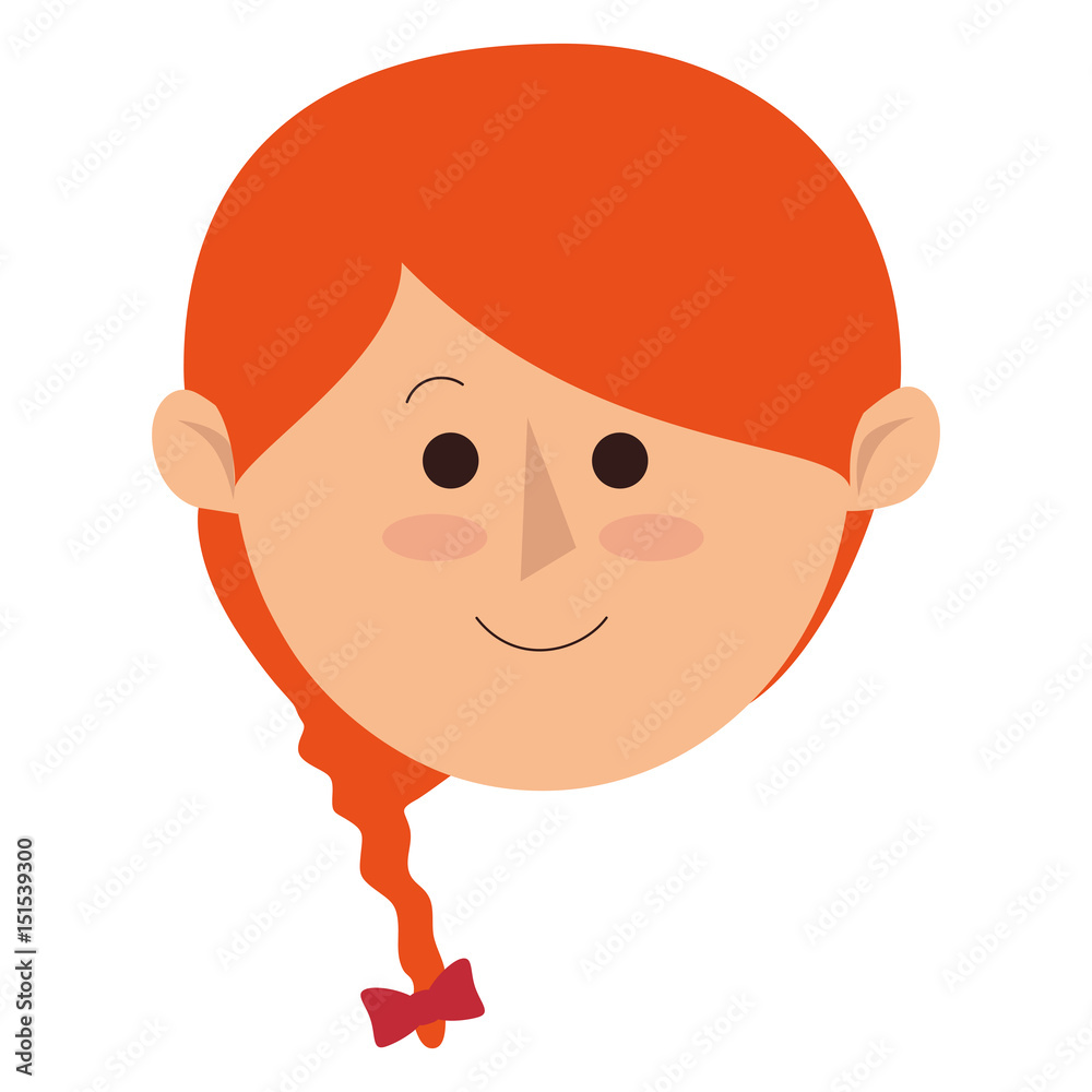 cute little girl character vector illustration design cute little girl character vector illustration design