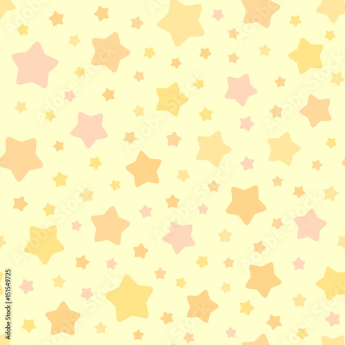 Chaotic Stars Pattern Background