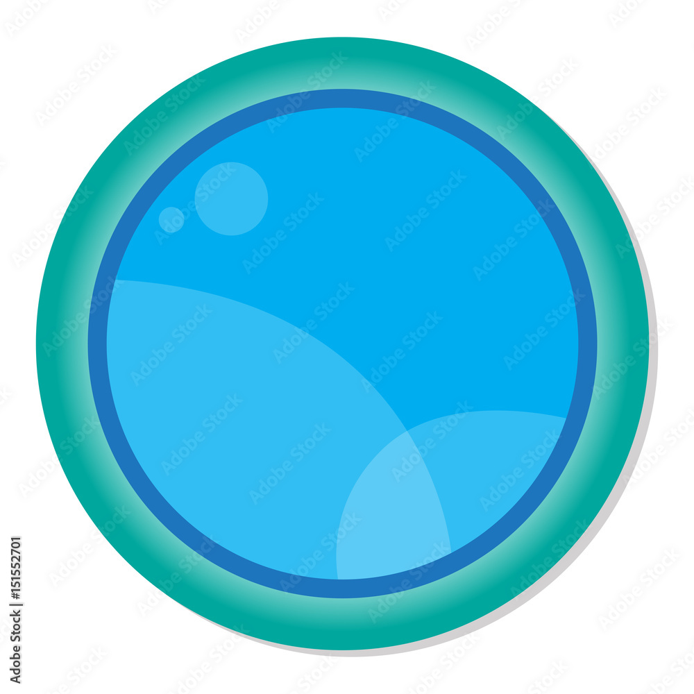 Isolated empty web button on a white background, Vector illustration Isolated empty web button on a white background, Vector illustration