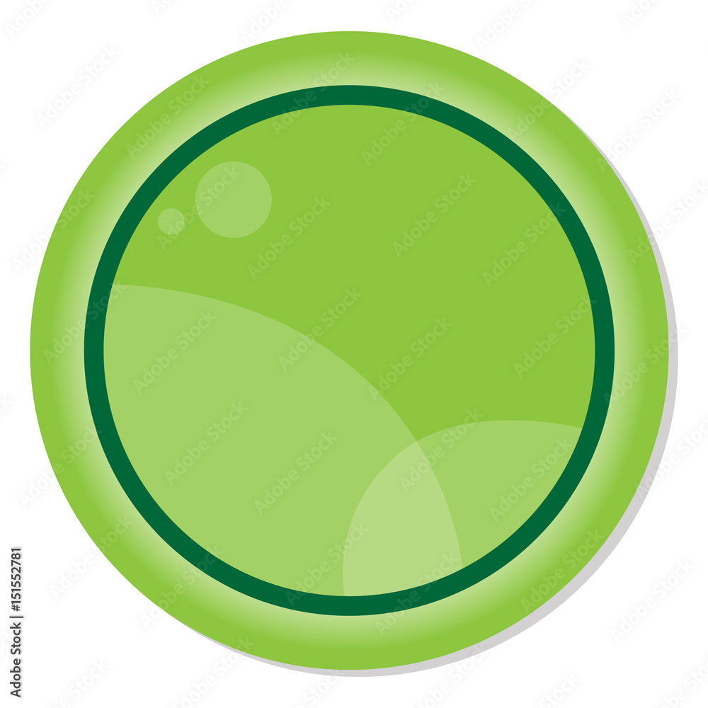 Isolated empty web button on a white background, Vector illustration Isolated empty web button on a white background, Vector illustration