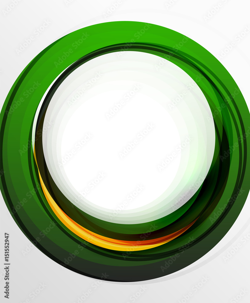 Abstract background, swirl wave line template