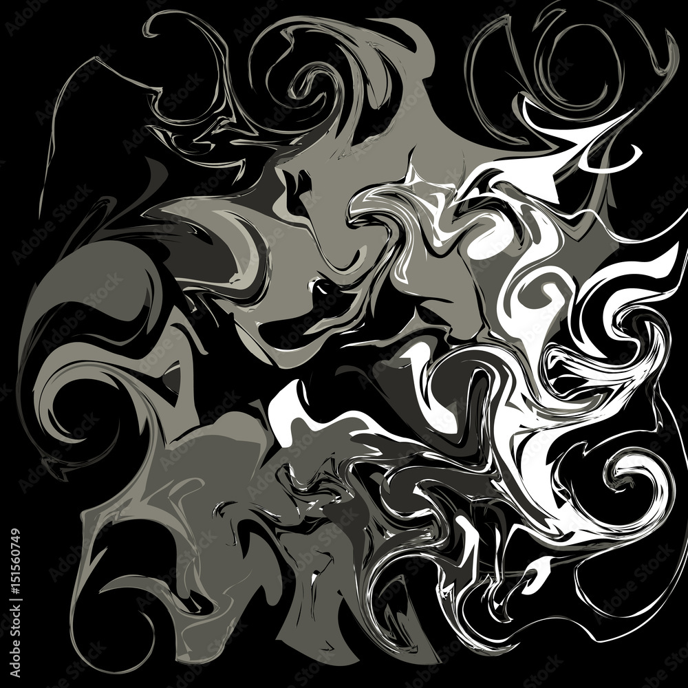 vector liquid marbling pattern background vector liquid marbling pattern background