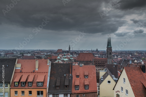 Drama- Gewitterwolken über Nürnberg