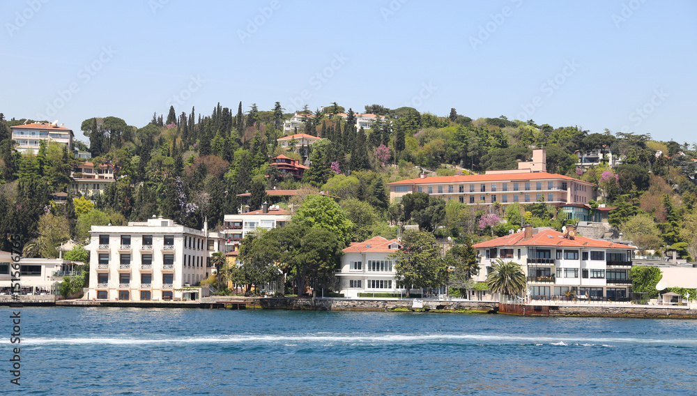 Buildings in Istanbul City, Turkey