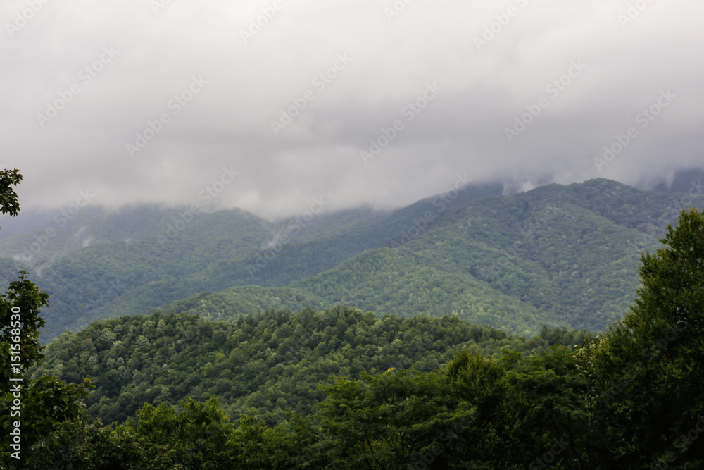 Smoky Mountains in fall