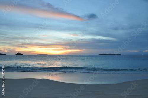 Sunset by the Beach in Philippines