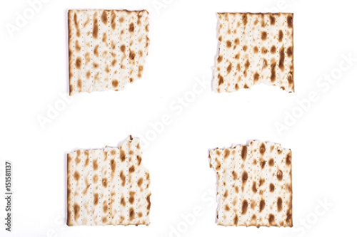 Brocken Square Matzah photo