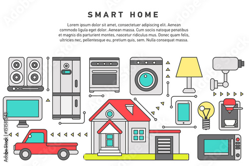 Smart home iot internet of thing