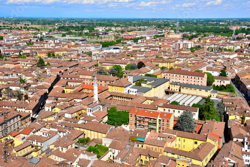 Cremona panorama taken from torrazza photo