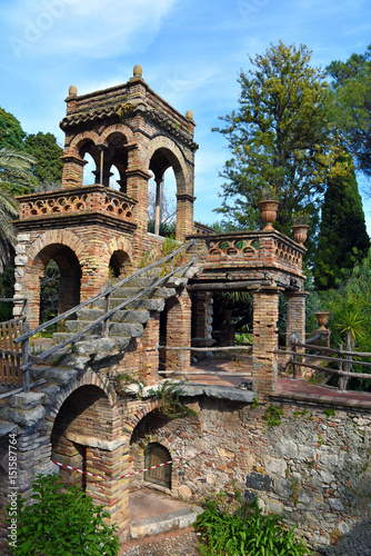 The park giovanni duca di caesaro at taormina (park and public gardens) photo