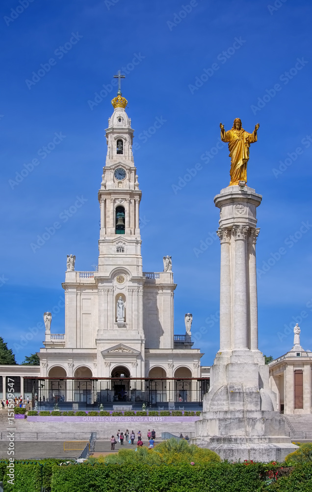 Obraz premium Fatima in Portugal - Sanctuary of Fatima in Portugal