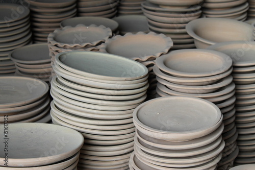 Goods in a pottery in Fes