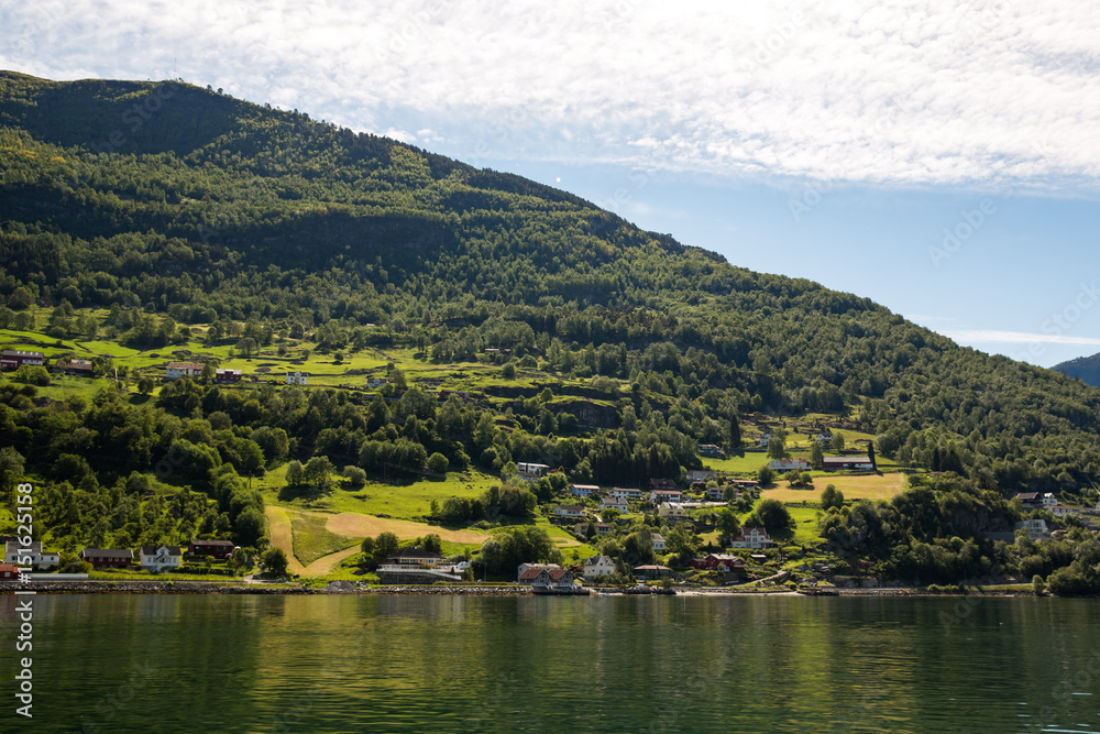 Landscape near Flam, Norway.