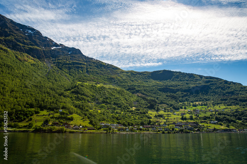 Landscape near Flam, Norway.