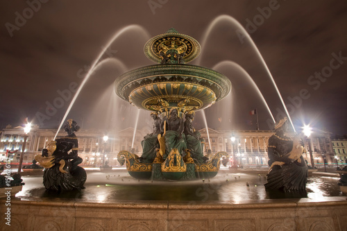 Concord Fountain, Paris, France