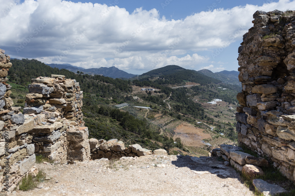 ruins of ancient Antiochia ad Cragum located in mountains near g