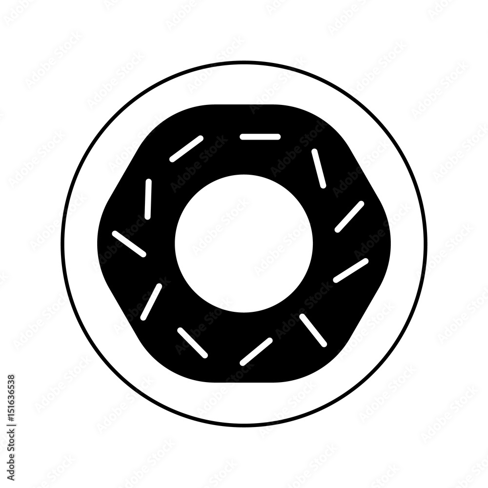 tatsy donut isolated icon vector illustration design tatsy donut isolated icon vector illustration design