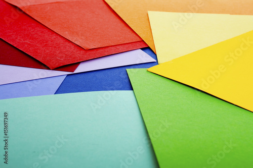 Paper background. Rainbow colors.