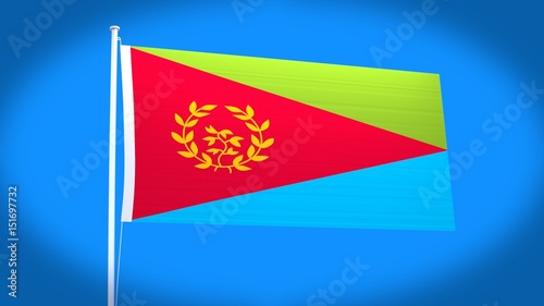 Free Download the national flag of Eritrea - GFXLoad