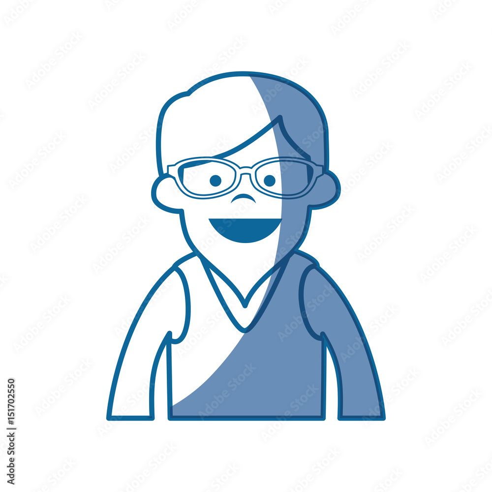Young man profile icon vector illustration graphic design Young man profile icon vector illustration graphic design