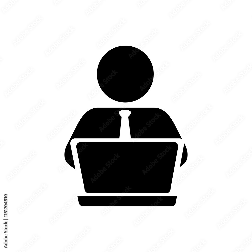 Businessman executive profile icon vector illustration graphic design Businessman executive profile icon vector illustration graphic design