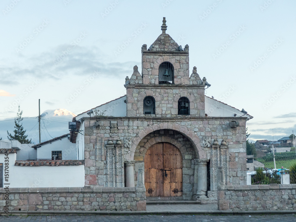 Iglesia de Balbanera Colta Ecuador Chimborazo