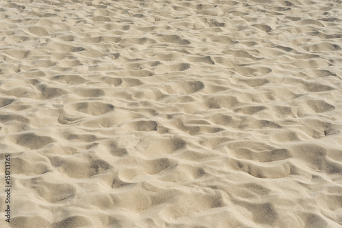 sand on the beach as background. soft focus in center of picture
