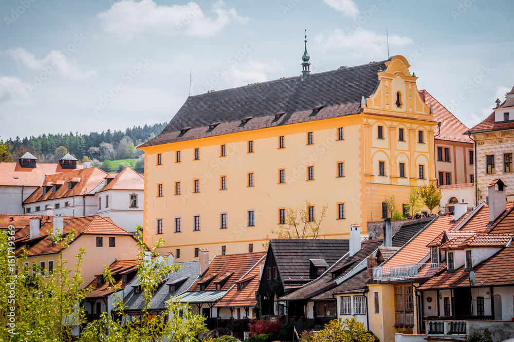 Старинный чешский провинциальный город. Деревенская жизнь в Европе