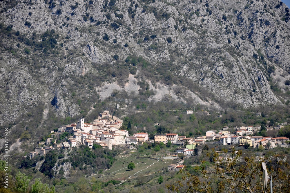 Castelnuovo a Volturno, Nationalpark Abruzzen in Italien