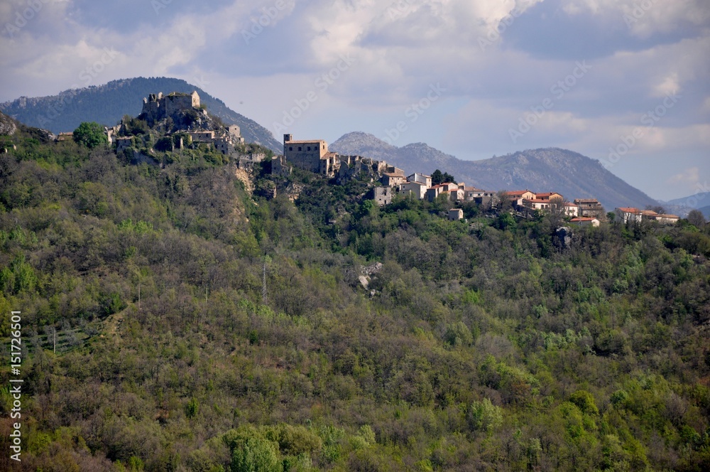 Rocchetta a Volturno im Nationalpark Abruzzen in Italien