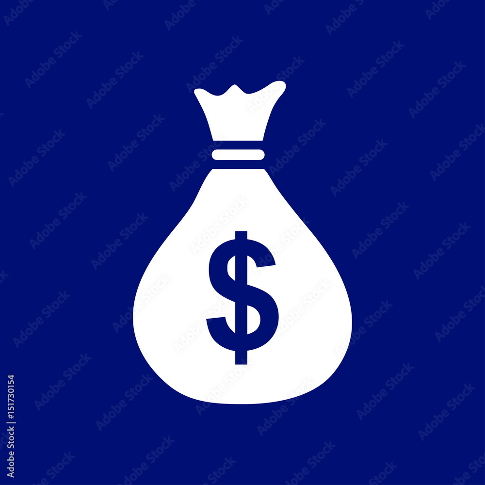 Dollar USD currency symbol. Flat design style. Dollar USD currency symbol. Flat design style.